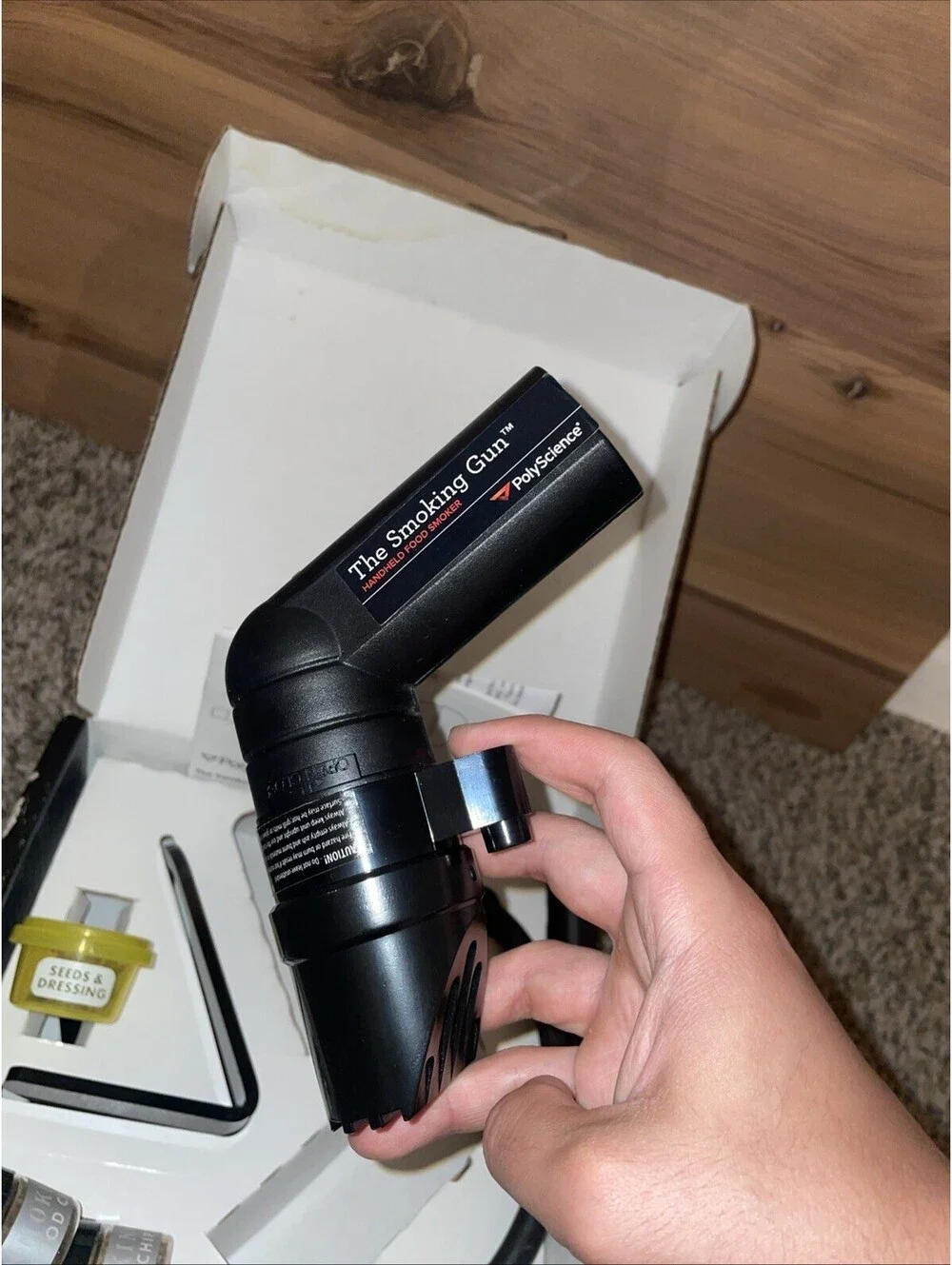 Polyscience Handheld Food Smoker, The Smoking Gun